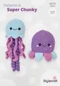 Octopus &amp; Jellyfish in Soft &amp; Cosy Super Chunky (10275) - PDF - CROCHET