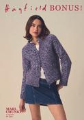 Twirl Round Neck Cardigan in Hayfield Bonus Marl Chunky (10951) - PDF