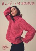 Meld Roll Neck Sweater in Hayfield Bonus Marl Chunky (10947) image