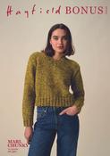 Twist V Neck Sweater in Hayfield Bonus Marl Chunky (10946) image