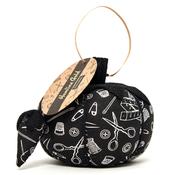 Hemline Gold Large Tomato Pincushion - Notions Print
