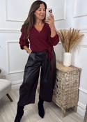 Chelsea Wine Wrap Cardigan