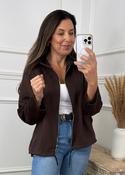 Juniper Brown Hooded Jacket image