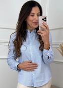 Aurice Blue Stripe Shirt