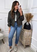 Kerry Khaki Zip Jacket image
