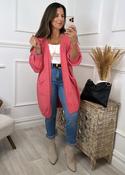 Payton Pink Pocket Cardigan