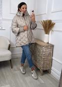 Hallie Beige Tube Cuff Jacket image