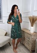 Glenda Green Nightdress And Robe Set image