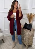 Payton Wine Pocket Cardigan