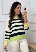 Penelope Navy Stripe Jumper