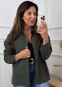 Scarlett Khaki Cord Pocket Shirt image