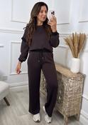 Estella Chocolate Brown Tracksuit