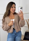 Daryl Latte Two Button Cardigan image
