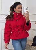 Roisin Red Jacket With  Buttons image