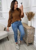 Lainey Brown Long Sleeved Jumper image