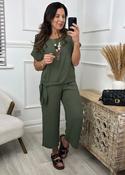 Florida Khaki Side Knot Set