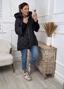 Hallie Black Tube Cuff Jacket image