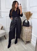 Kelly Black Diamond Clasp Long Sleeve Top image