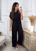Gwenda Black Straight Leg Jumpsuit