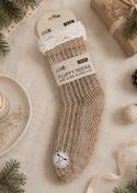 Elsa Beige Fluffy Socks image