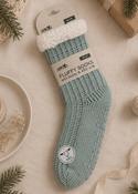 Elsa Light Blue Fluffy Socks image