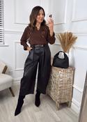 Kelly Brown Diamond Clasp Long Sleeve Top image