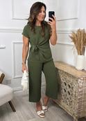 Hilary Khaki Side Knot Set image