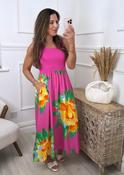 Colette Pink Floral Skirt Dress image