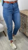 Gabby Blue High Waist Mom Jeans