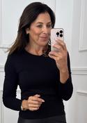 Devlin Black Basic Top