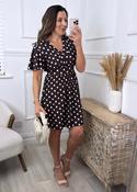 Sara Brown Polka Dress image
