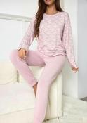Caitlin Pink Heart Print Pajama