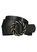 Danila Black Twisted Buckle Belt image