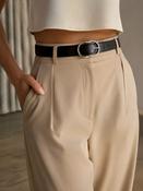Felicia Black Elastic Belt image