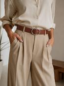 Felicia Camel Elastic Belt image