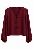Vivi Wine Open Tie Top image