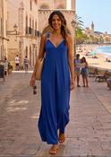 Gina Blue Gold Shoulder Jumpsuit image