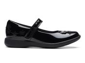 Clarks Etch Space K - Black Patent