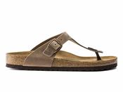 Birkenstock 0943811 Gizeh - Tabacco Brown (R/W) image