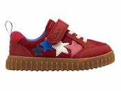 Clarks Cove Go T - Red Leather (F) image