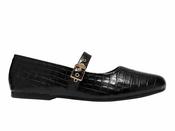 Clarks Livia Jane - Black Crocodile (D) image