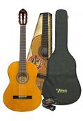 Valencia VC101 Classical Guitar Pack | 1/4 Size | Natural Image