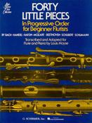 Forty Little Pieces In Progressive Order for Beginner | Flute &amp; Piano