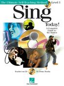 Sing Today Level 1 | Vocal Tutor | Book and CD