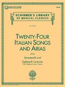 24 Italian Songs and Arias | 17th and 18th Century | Medium Low Voice
