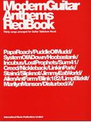 Modern Guitar Anthems Red Book | 30 Great hits | Guitar Tablature-Vocal