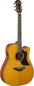 Yamaha A3M ARE | Electro-Acoustic Guitar | Vinatge Natural image