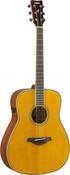 Yamaha FG-TA | TransAcoustic Guitar | Antique Natural image