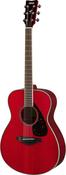 Yamaha FS820 | Acoustic Folk Guitar |Ruby Red image