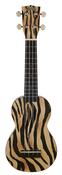 Mahalo Art Series Soprano Ukulele | Zebra image